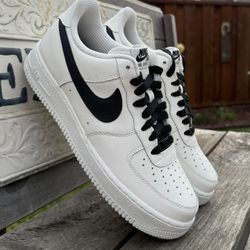 Nike Air Force 1 Low ‘By You’ Size 8.5 US Men’s Lifestyle Sneakers, Sail, Black, CT7875-994!