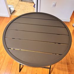 garden Metal Folding Table 