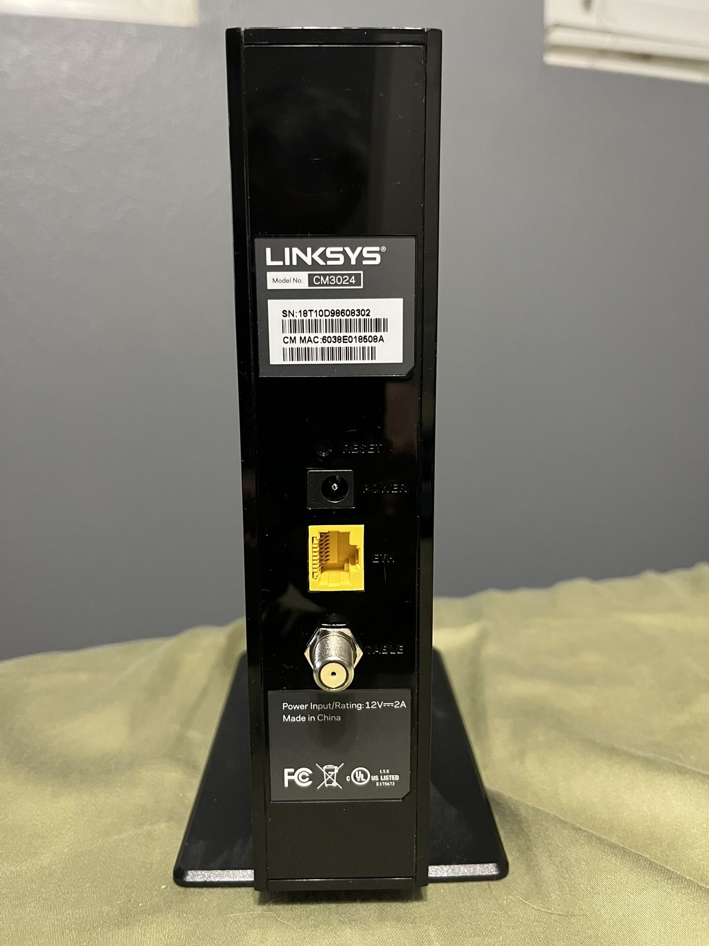 Linksys CM3024 High Speed DOCSIS 3.0 24x8 Modem for Sale in El Cajon