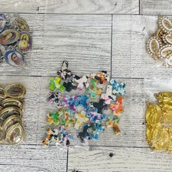 DIY Jewelry  Rosary Centerpiece & Connectors 