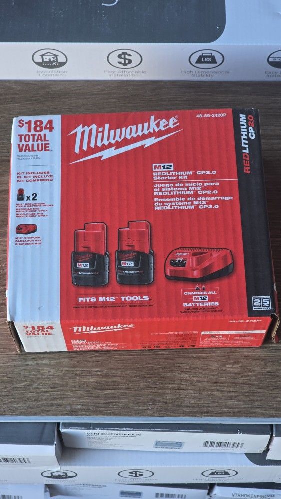 M12 12v Lithium Ion Compact 2.0 A H Battery Pack