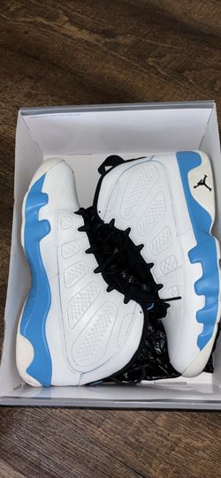 Jordan 9 Retro - ‘Powder Blue (2024)’ Size 10.5 Worn Lightly