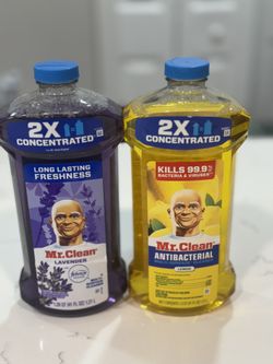 Mr. Clean Multi-Surface Cleaner, Concentrated 41 Oz, $5 Each 