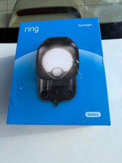 Ring Spotlight Battery Security Light
