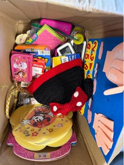 Girl box of toys and items!