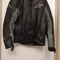 Motorcycle Jacket Alpinestars Size 44 Make Offer 