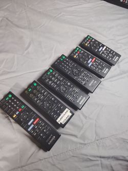 Sony remote control. $20 each 2 for$30 cash