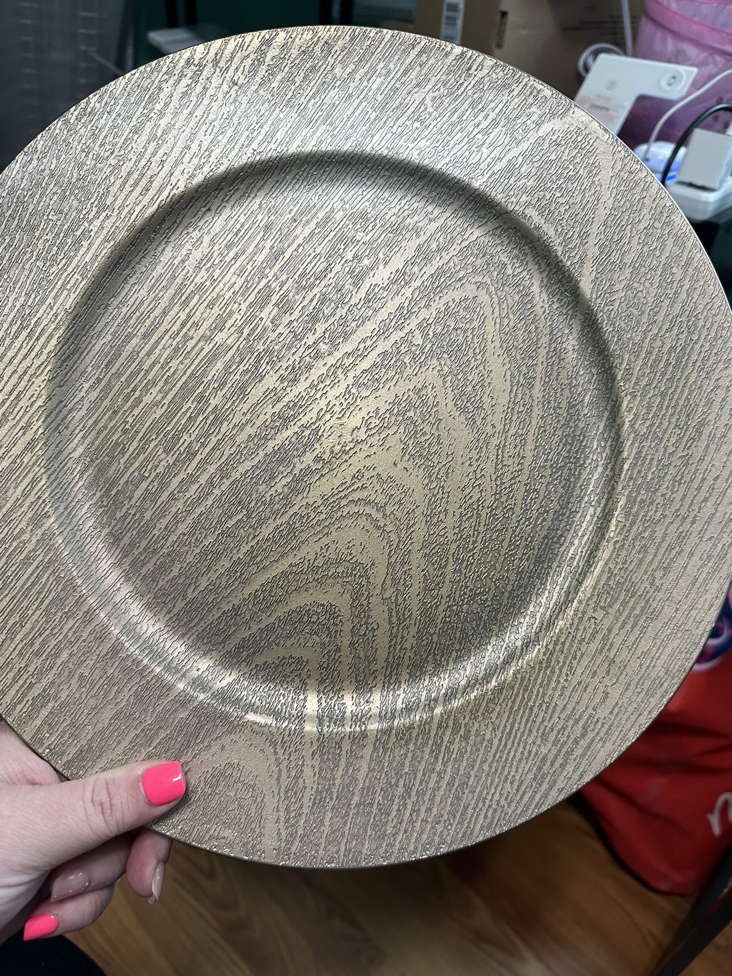 Charger Plates - Gold Toned