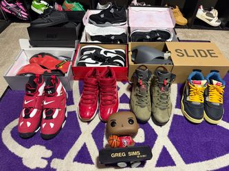 Travis Scott, Jordan, Yeezy Slides
