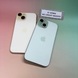 Apple IPhone 15 5G - Only $1 Today Pay The Rest Later! 
