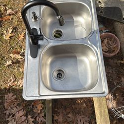 Stainless Steel Double Kitchen Sink 
