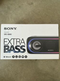 Sony SRS-XB40 Extra Bass Bluetooth Speaker