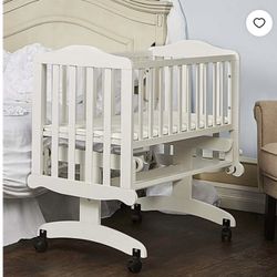 Baby Swing Crib White