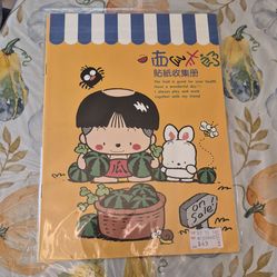 Vintage Q-lia Bananya Memo sticker book