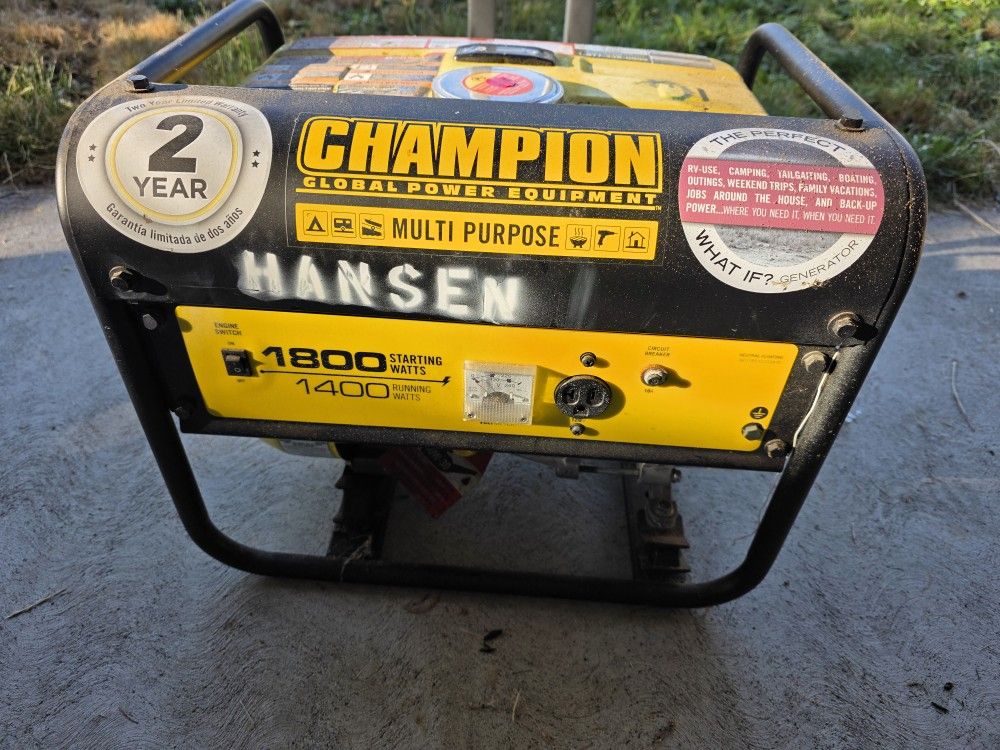 Champion Model 42432 Generator