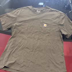 Men’s Green Carhartt Shirt