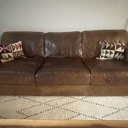 Leather Couch 