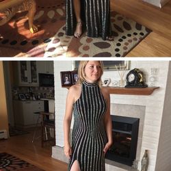 Women Evening Dress Size Good From 6 To 10