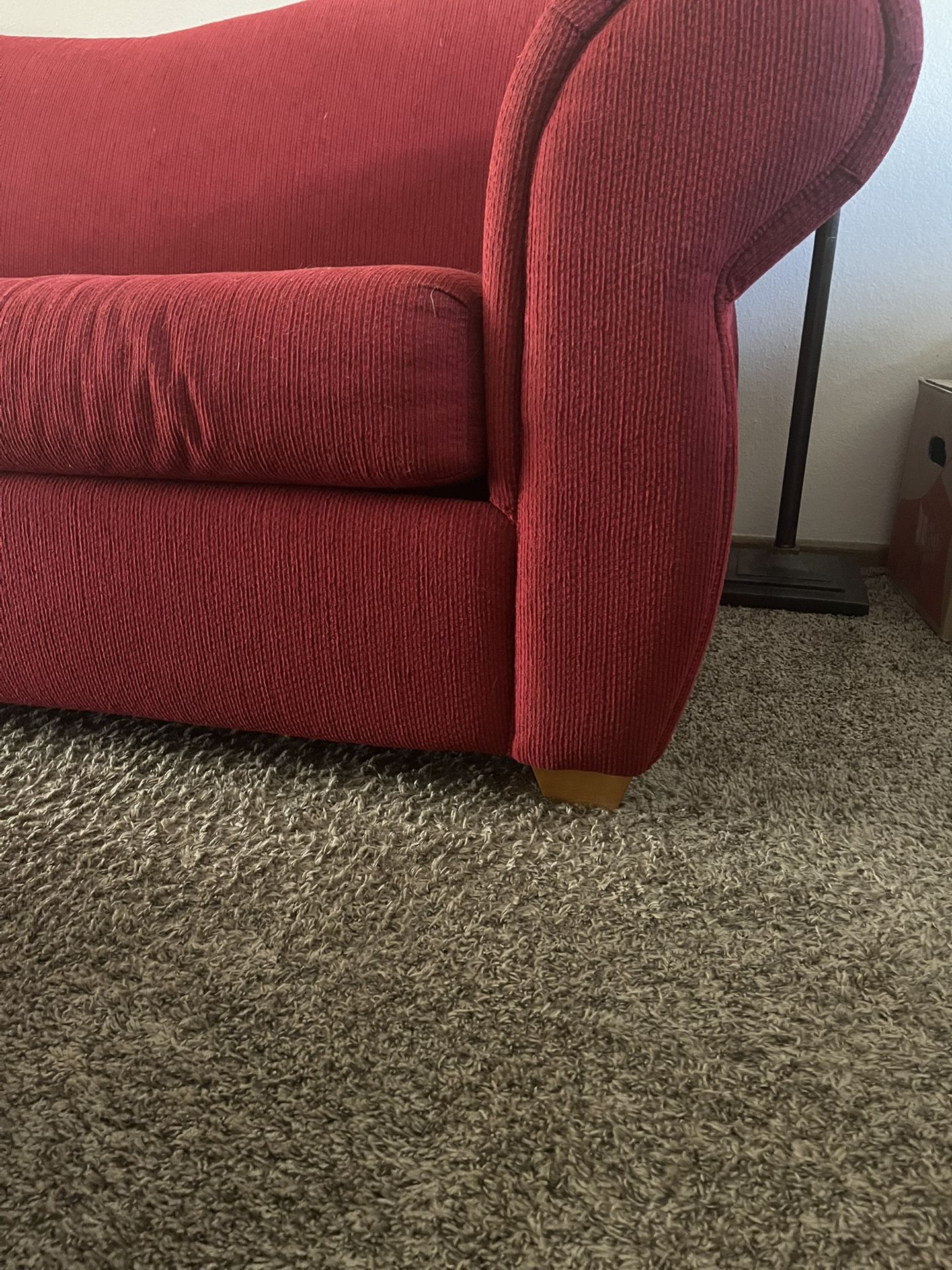 Red Sofa (Pick Up Only)