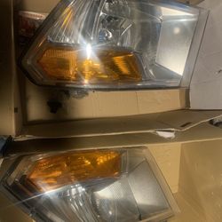‘09-2018 Dodge Ram Headlights Bulbs Included 