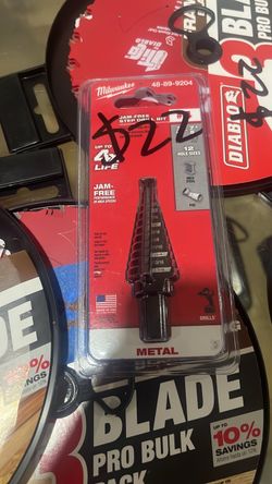 Milwaukee Step Drill Bit #4