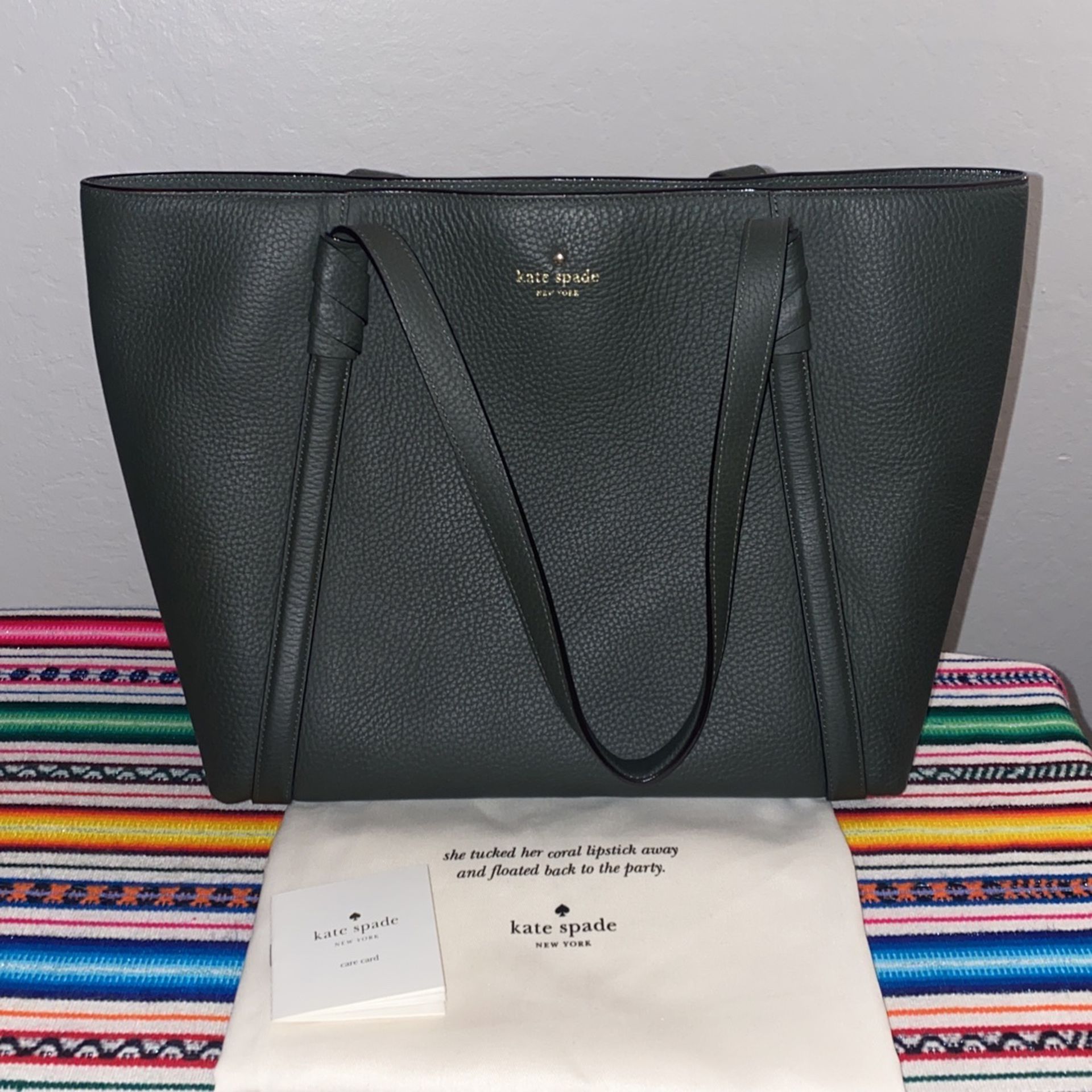 Kate Spade Green Shoulder Bag