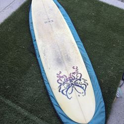 EKG 7'2ft Surfboard 