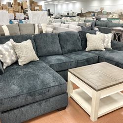 New 130” (2) Chaise Sectional  🔥🔥 IN STOCK 