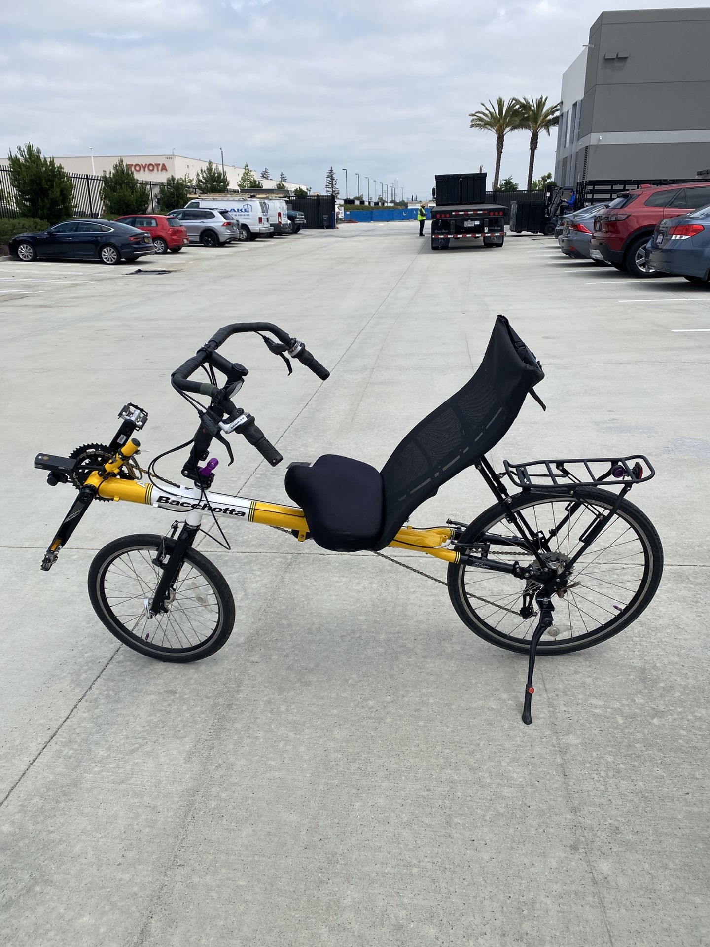 Small Bacchetta A20 Recumbent Cycle