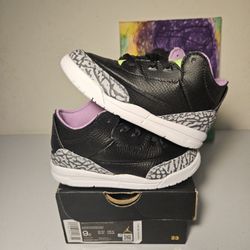 Size 9c - Kids Joker Jordan 3's - $65