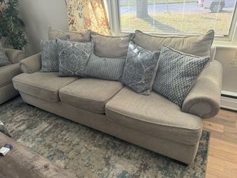 2 Beautiful Ashley Sofas - Great Condition 