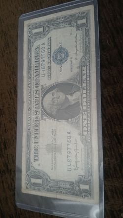 1957 B Series $1 Silver Certificate