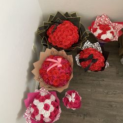 Bouquets Available Different Prices (ribbon)