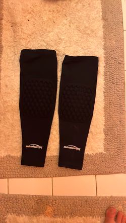 COOLOMG Honeycomb Padded Leg Sleeves Size Small
