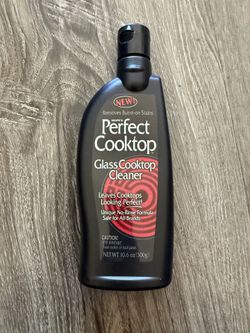 Glass cooktop cleaner