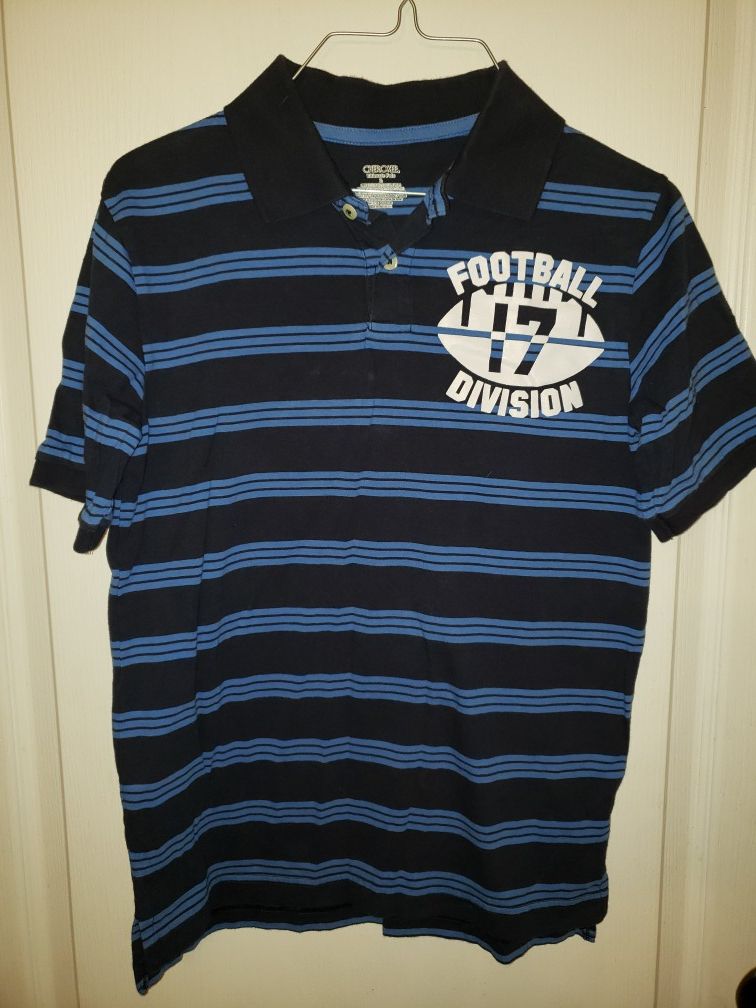 BOYS CHEROKEE STRIPED FOOTBALL SHIRT