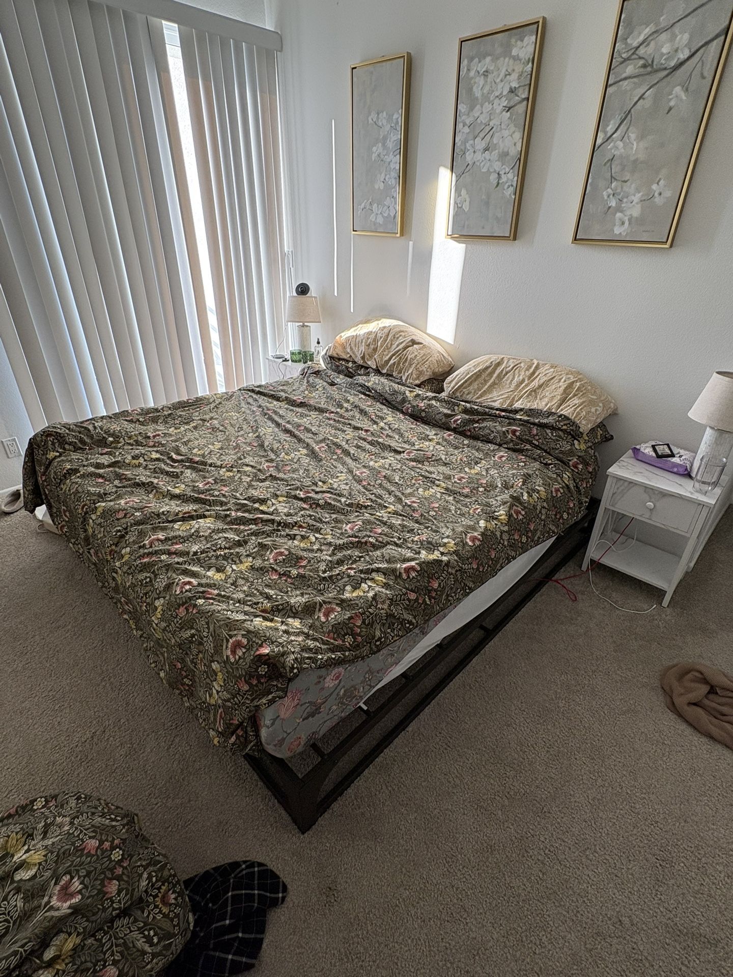 King bed + Bed frame