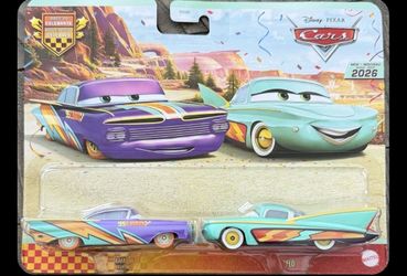 Disney Pixar Cars 2026 Race To Celebrate Ramone & Flo 2 Pack