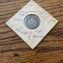 China Kwang Tung Province 7.2 Candareens y#200 Silver 1(contact info removed) 10 Fen QUALITY