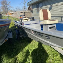 Best tracker, aluminum boat, 14 footer 25 horse mercury