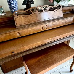 Baldwin Acrosonic Piano With Bench 