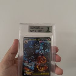BGS 9 - Phantasmal Flames Mega Charizard X ex #125