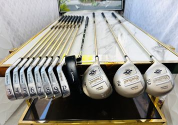 Beautiful Left-Hand Wilson ProStaff Golf Set | 12 Clubs | Excellent Condition | Ready to Play