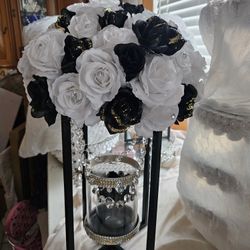 Black And White Centerpiece 