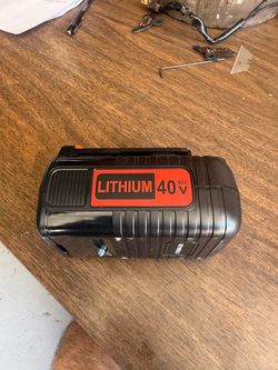 Compatible battery for Black and Decker tool