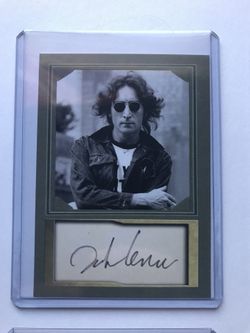 The Beatles Collectible Art Card Set - John, Paul, George, Ringo Memorabilia (4 Cards)