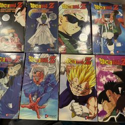 8 Classic DBZ VHS Tapes. TESTED & WORKING