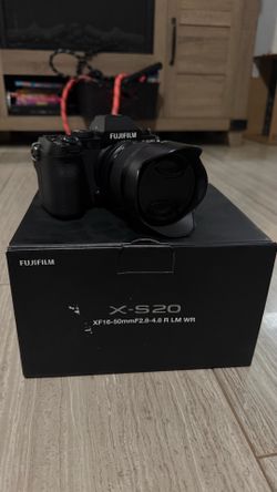 Fujifilm X-S20 Camera with XF16-50mmF2.8-4.8 R LM WR Lens