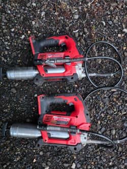 Milwaukee m18 grease guns