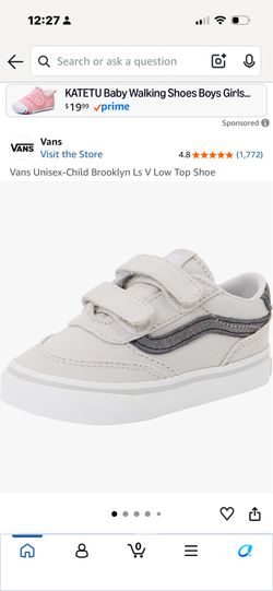 Vans size 8 toddler unisex shoes